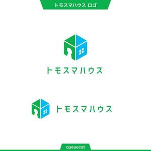 queuecat (queuecat)さんの大阪の住宅会社　トモスマハウスのロゴデザインへの提案