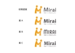 はじめデザイン (kenih)さんの新規事業名称「Miraiサポートプロジェクト」のロゴ制作依頼への提案