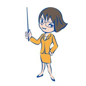marukei (marukei)さんの女教師のキャラクターデザインへの提案
