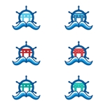 kikutsu (kikutsu)さんのマリーナで使用するロゴデザイン（船のハンドル及びイカリ⚓（アンカー）と鳥居）への提案