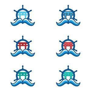 kikutsu (kikutsu)さんのマリーナで使用するロゴデザイン（船のハンドル及びイカリ⚓（アンカー）と鳥居）への提案