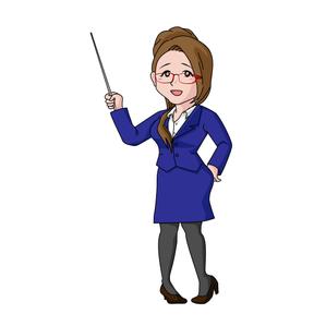 あーまん (aaman)さんの女教師のキャラクターデザインへの提案