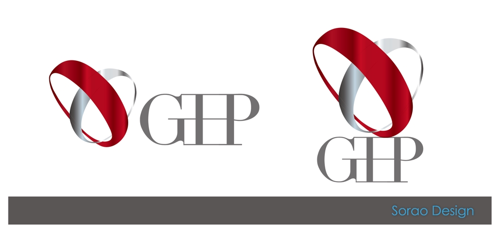 ラブホテルの運営会社「株式会社GHP」のロゴ作成