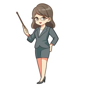 フジワラアイ (chocopon)さんの女教師のキャラクターデザインへの提案