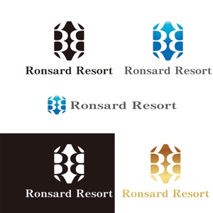 KOZ-DESIGN (saki8)さんのリゾート事業－Ronsard Resort－ロゴ制作の依頼への提案