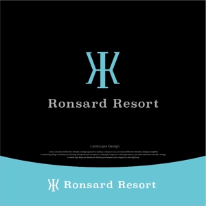 landscape (landscape)さんのリゾート事業－Ronsard Resort－ロゴ制作の依頼への提案