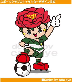 Q-Design (cats-eye)さんのサッカーを中心としたスポーツクラブのキャラクターデザインへの提案