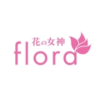 L_Design (Little_L)さんのアイドルグループ「花の女神-flora」のロゴへの提案