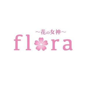 L_Design (Little_L)さんのアイドルグループ「花の女神-flora」のロゴへの提案