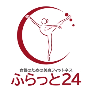 ssk3さんの女性専用フィットネス「ふらっと24」のロゴへの提案