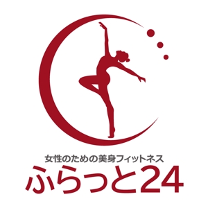 ssk3さんの女性専用フィットネス「ふらっと24」のロゴへの提案