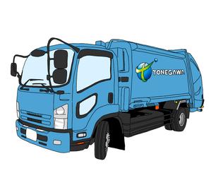 どめはる (hohohonoji)さんのゴミ収集車のイラスト制作への提案