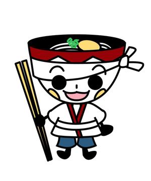 YAMADAMさんの祇園うどんミュージアムのキャラクター制作への提案
