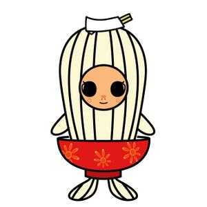 erisuさんの祇園うどんミュージアムのキャラクター制作への提案