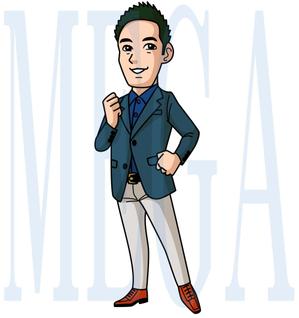 MEGA (MEGA)さんのプロフィール写真のイラスト・キャラクターデザイン化への提案
