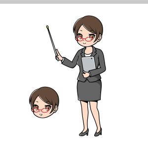 cambelworks (cambelworks)さんの女教師のキャラクターデザインへの提案