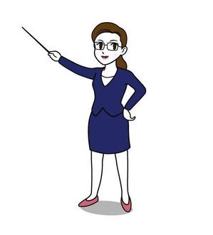 okicha-nel (okicha-nel)さんの女教師のキャラクターデザインへの提案