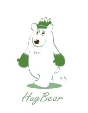 Tomyammy ()さんのアウトドア企業「Hug Bear」のキャラターデザインへの提案