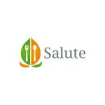 株式会社ティル (scheme-t)さんのオーガニックデリ、スイーツ通販ショップ「Salute 」のロゴ作成への提案
