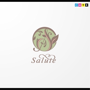 さんのオーガニックデリ、スイーツ通販ショップ「Salute 」のロゴ作成への提案