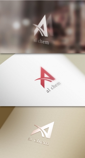 BKdesign (late_design)さんの店名「al chem」錬成陣のような美容室のロゴデザインしてくれる方募集！への提案
