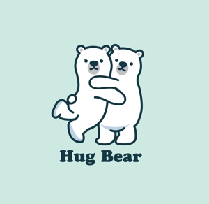 Q-Design (cats-eye)さんのアウトドア企業「Hug Bear」のキャラターデザインへの提案