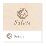 forever (Doing1248)さんのオーガニックデリ、スイーツ通販ショップ「Salute 」のロゴ作成への提案