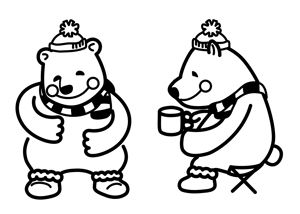 Meeca (mikanyanko)さんのアウトドア企業「Hug Bear」のキャラターデザインへの提案