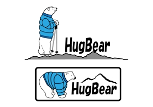 oneoff  千葉 (tomokickhr0226)さんのアウトドア企業「Hug Bear」のキャラターデザインへの提案