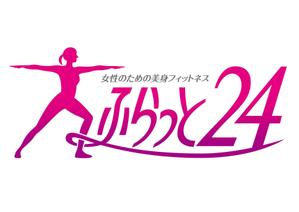 ebi88 (ebi88)さんの女性専用フィットネス「ふらっと24」のロゴへの提案