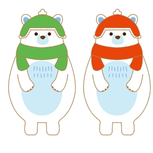NonnoDesignLabo 片岡希 (NozomiKataoka)さんのアウトドア企業「Hug Bear」のキャラターデザインへの提案
