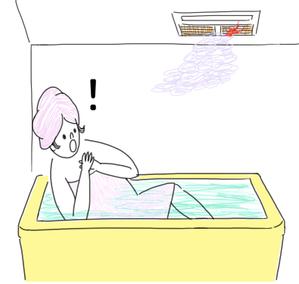 lantostos (lantostos)さんのお風呂の故障の問い合わせパンフの挿絵への提案