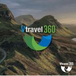 Q (qtoon)さんの360度旅行体験サービスのロゴへの提案