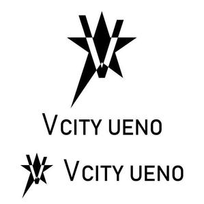 j-design (j-design)さんの商業ビルの名称：「V  CITY　UENO」（ヴィ　シティ　ウエノ）のロゴ＆マーク　への提案