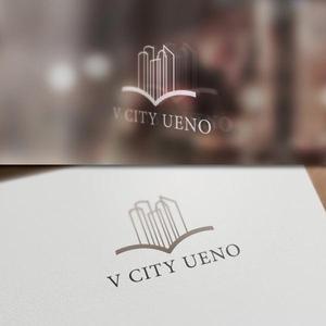 BKdesign (late_design)さんの商業ビルの名称：「V  CITY　UENO」（ヴィ　シティ　ウエノ）のロゴ＆マーク　への提案