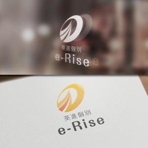 BKdesign (late_design)さんの個別指導教室「英進個別e-Rise」のロゴを作成してください。への提案