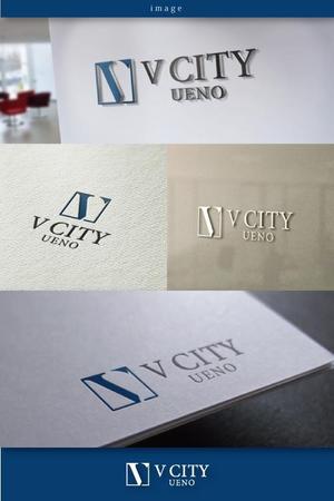 coco design (tomotin)さんの商業ビルの名称：「V  CITY　UENO」（ヴィ　シティ　ウエノ）のロゴ＆マーク　への提案