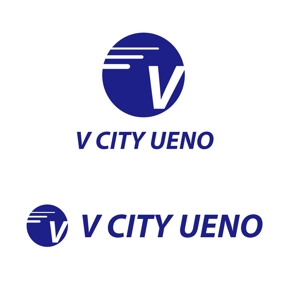 watercolor (watercolor)さんの商業ビルの名称：「V  CITY　UENO」（ヴィ　シティ　ウエノ）のロゴ＆マーク　への提案