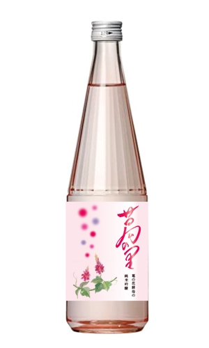 堀之内  美耶子 (horimiyako)さんの葛の花から採取された酵母を使用したお酒のラベルデザインをお願いします。への提案