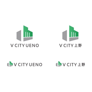 Yolozu (Yolozu)さんの商業ビルの名称：「V  CITY　UENO」（ヴィ　シティ　ウエノ）のロゴ＆マーク　への提案