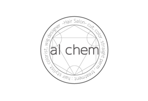 づか (zuka326)さんの店名「al chem」錬成陣のような美容室のロゴデザインしてくれる方募集！への提案
