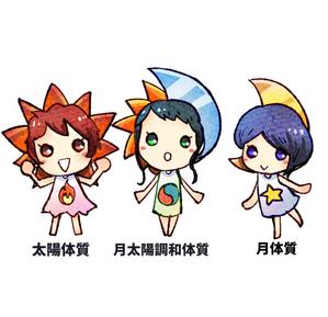 なかえ (shrimptetu)さんの「太陽」「月」などのキャラクターの製作への提案