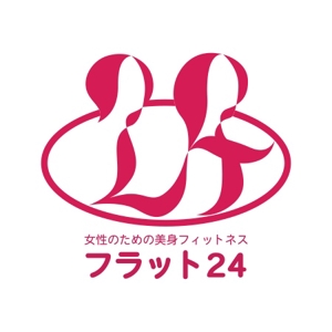 マエタ (mayeta)さんの女性専用フィットネス「ふらっと24」のロゴへの提案