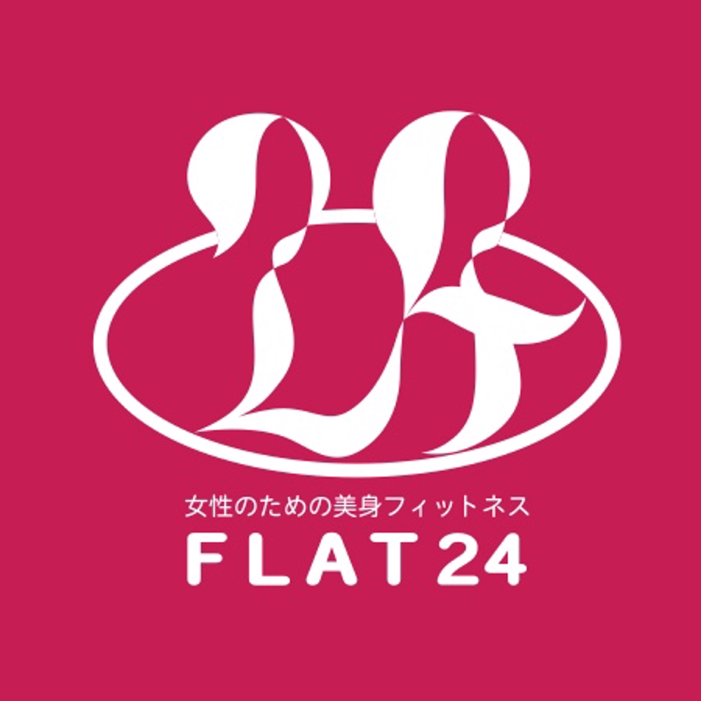女性専用フィットネス「ふらっと24」のロゴ