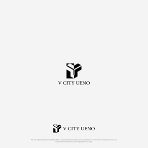 Karma Design Works (Karma_228)さんの商業ビルの名称：「V  CITY　UENO」（ヴィ　シティ　ウエノ）のロゴ＆マーク　への提案