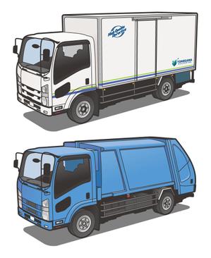 ゴミ収集車のイラスト制作に対するaureolin86の事例 実績 提案一覧 Id イラスト制作の仕事 クラウドソーシング ランサーズ