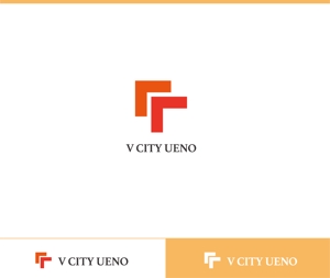 動画サムネ職人 (web-pro100)さんの商業ビルの名称：「V  CITY　UENO」（ヴィ　シティ　ウエノ）のロゴ＆マーク　への提案