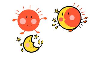 小田　一郎 (ichannel16)さんの「太陽」「月」などのキャラクターの製作への提案
