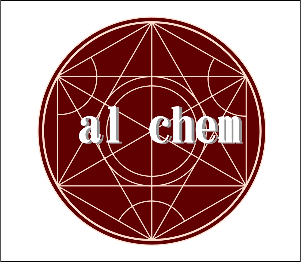 店名「al chem」錬成陣のような美容室のロゴデザインしてくれる方募集！