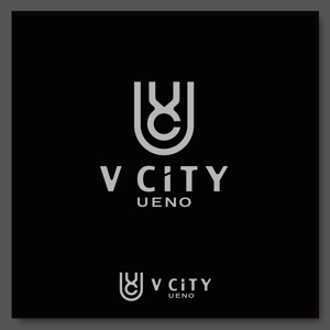 slash (slash_miyamoto)さんの商業ビルの名称：「V  CITY　UENO」（ヴィ　シティ　ウエノ）のロゴ＆マーク　への提案